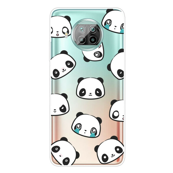 Xiaomi Mi 10T Lite Custodia Sentimental Pandas