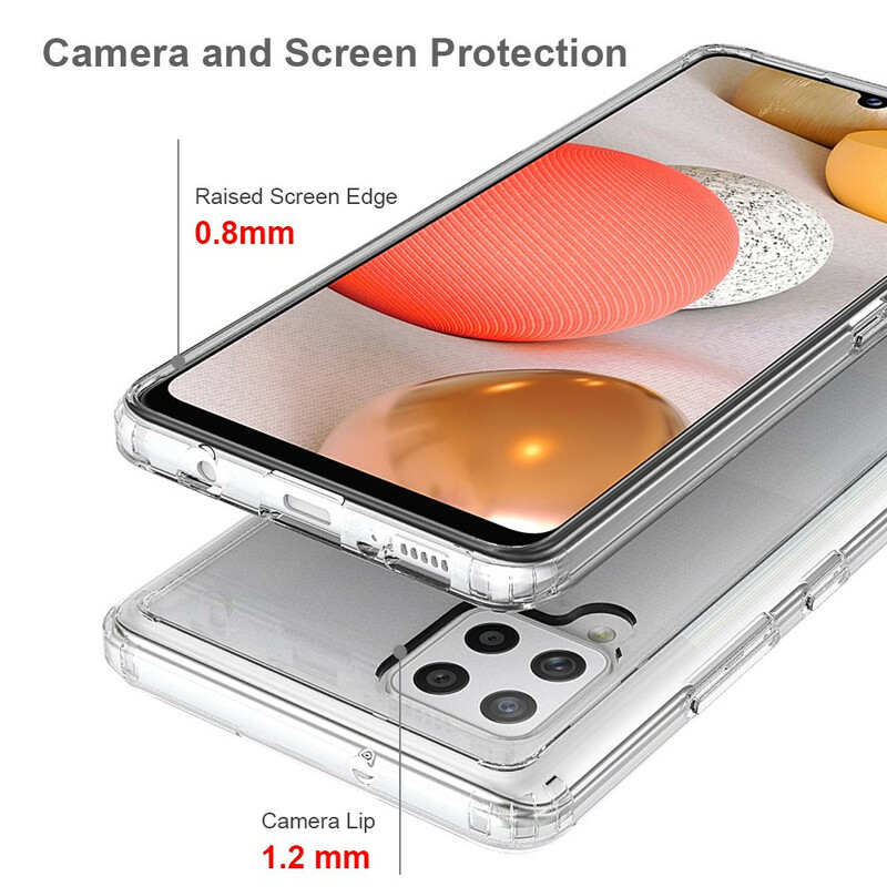 Samsung Galaxy A42 5G Custodia in acrilico con angoli rinforzati