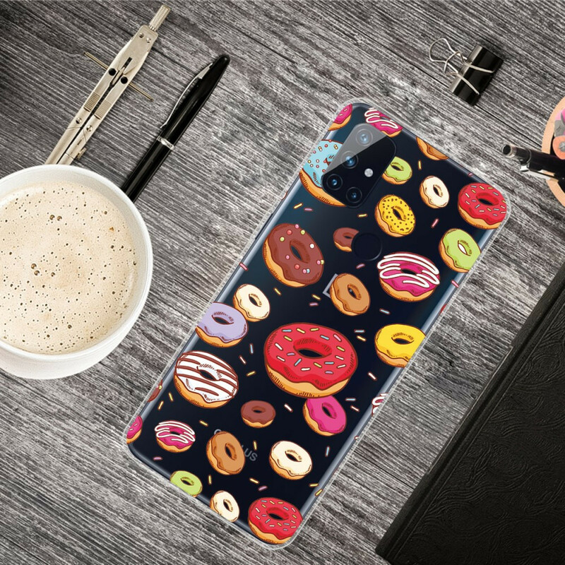 Custodia OnePlus North N10 Love Donuts