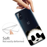 Custodia OnePlus Nord N10 trasparente Panda