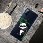 OnePlus Nord N10 Custodia trasparente Panda su bambù