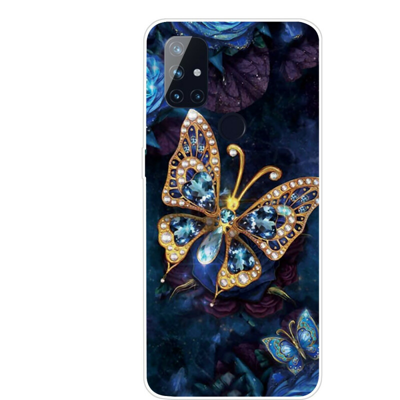 OnePlus Nord N10 Farfalla Guscio di lusso