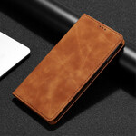 Flip Cover OnePlus Nord N10 effetto pelle Silky Touch