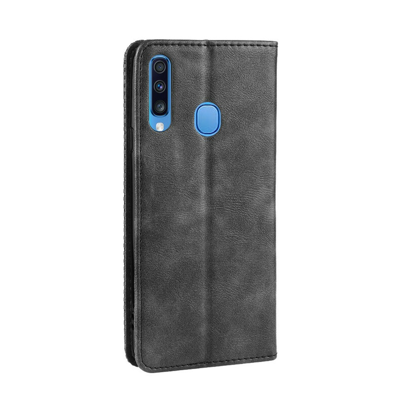 Flip Cover Samsung Galaxy A20s effetto pelle