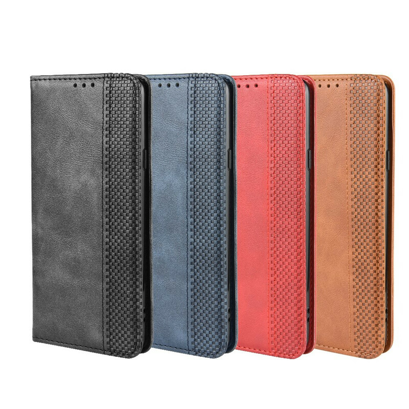 Flip Cover Samsung Galaxy A20s effetto pelle
