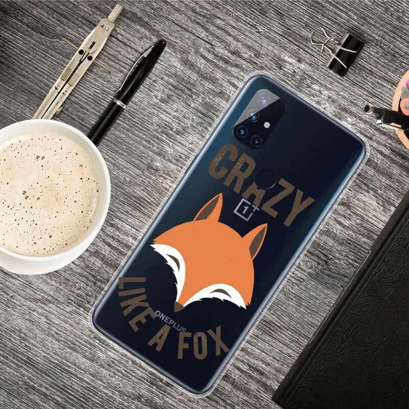 OnePlus Nord N100 Custodia Fox / Crazy Like a Fox