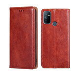 Flip Cover OnePlus Nord N100 Stile Pelle Sottile Flip Cover OnePlus Nord N100 Stile Pelle Sottile
