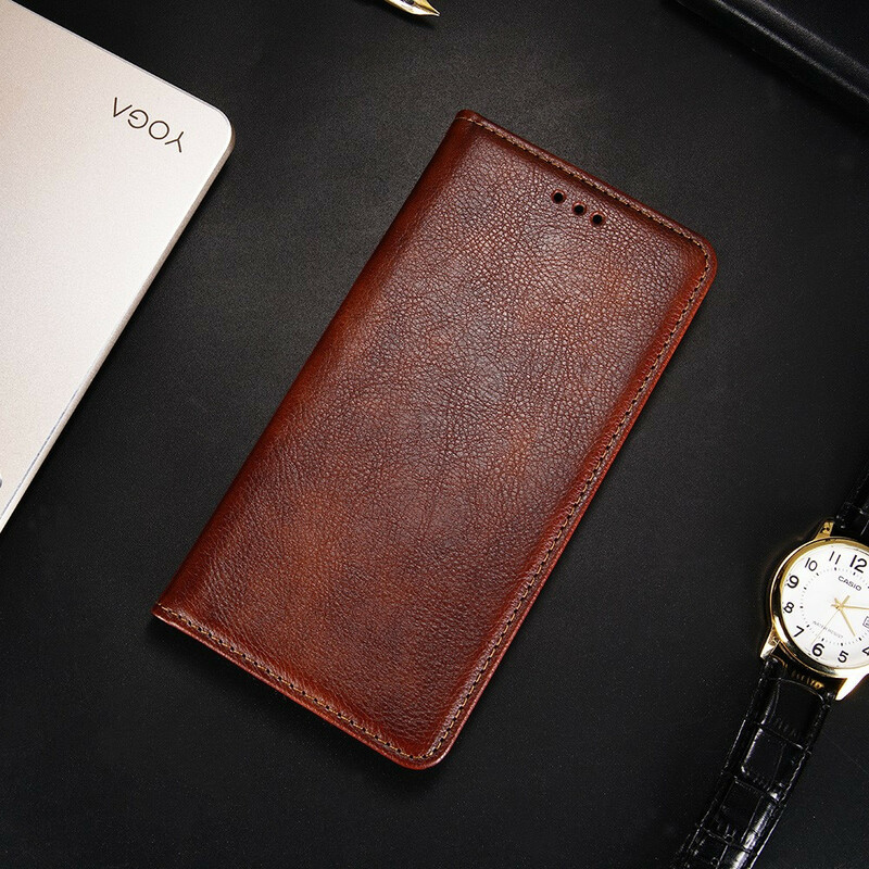 Flip Cover OnePlus Nord N100 Stile Pelle Sottile Flip Cover OnePlus Nord N100 Stile Pelle Sottile