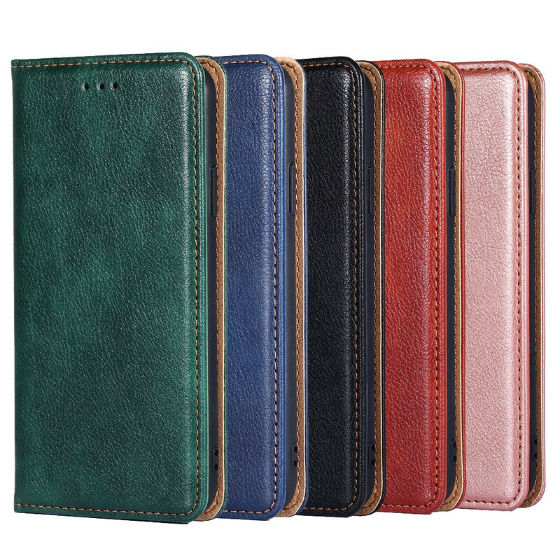 Flip Cover OnePlus Nord N100 Stile Pelle Sottile Flip Cover OnePlus Nord N100 Stile Pelle Sottile