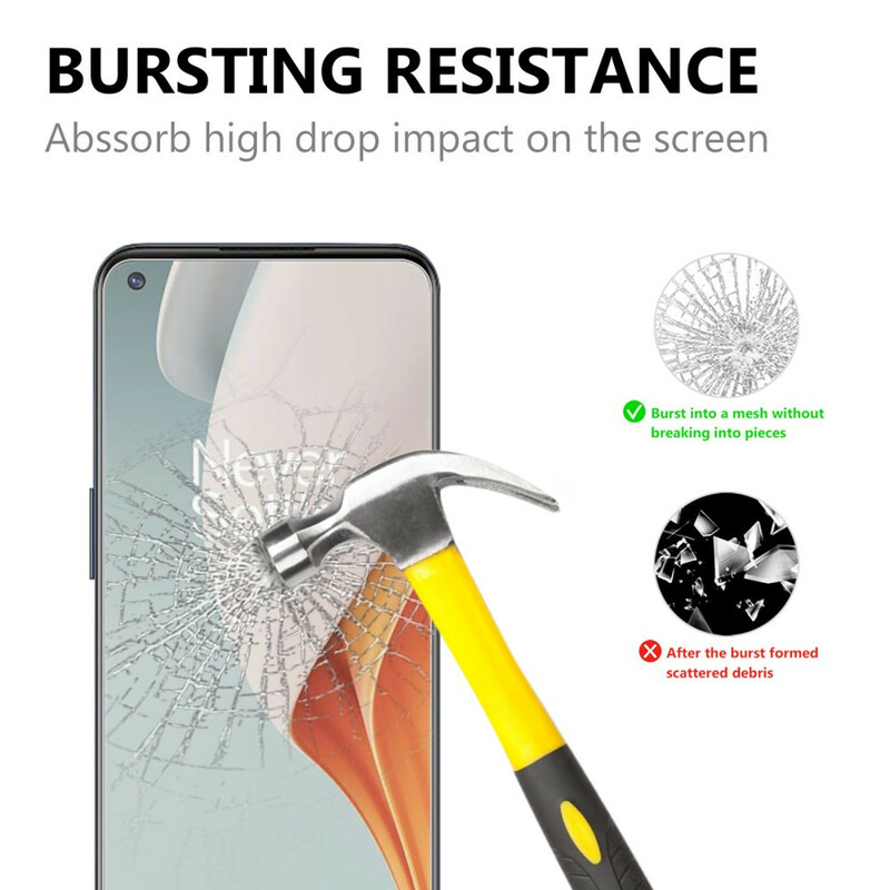 Protezione in vetro temperato Arc Edge (0,2 mm) per lo schermo di OnePlus Nord N100