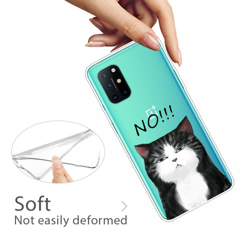 Caso OnePlus 8T Il gatto che dice no