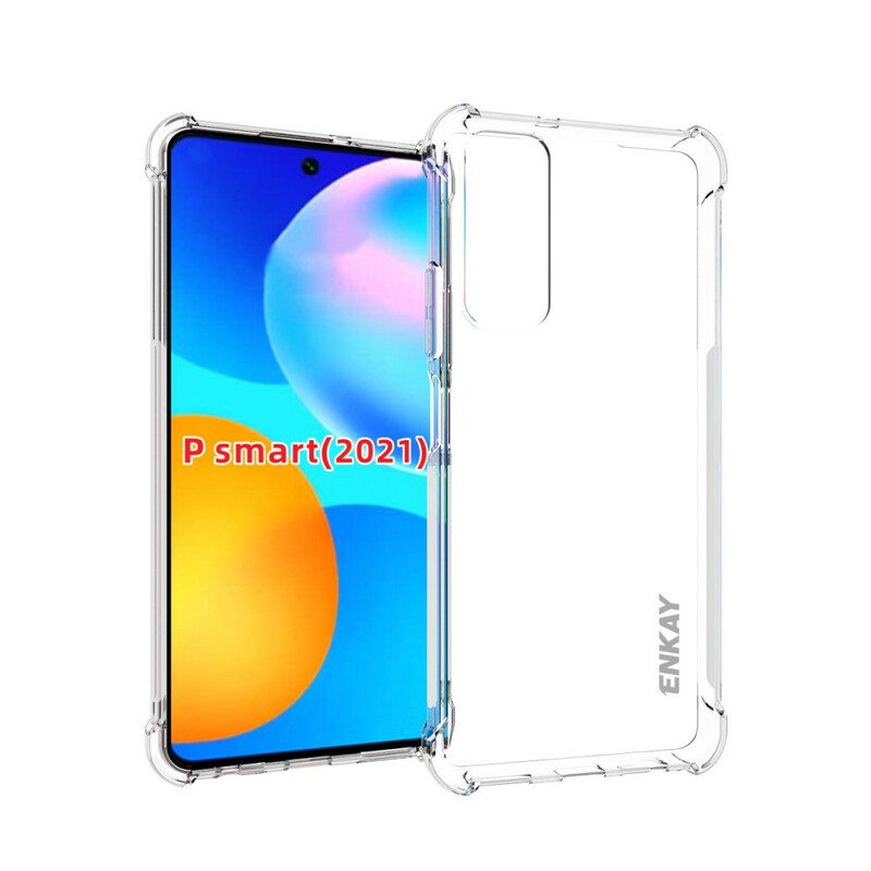 Huawei P Smart 2021 Custodia trasparente ENKAY