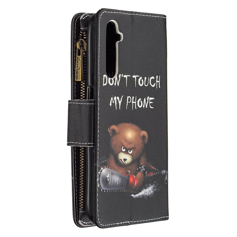 Custodia Realme 6 Zipped Pocket Bear