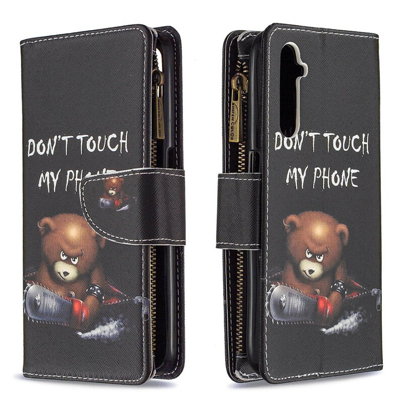 Custodia Realme 6 Zipped Pocket Bear