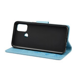 Oppo A53 / A53s Solo farfalle Custodia con cinturino