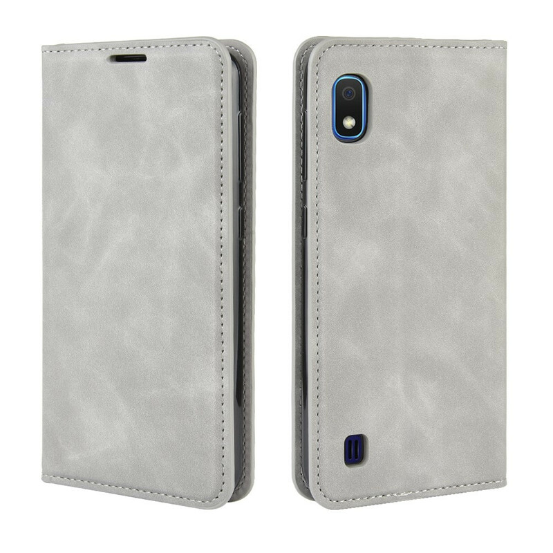 Flip Cover Samsung Galaxy A10 effetto pelle Vintage Stylish