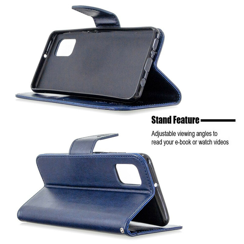 Samsung Galaxy A31 Custodia Farfalle in volo con cinturino