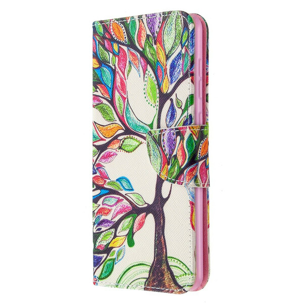 Custodia Samsung Galaxy A31 Albero colorato