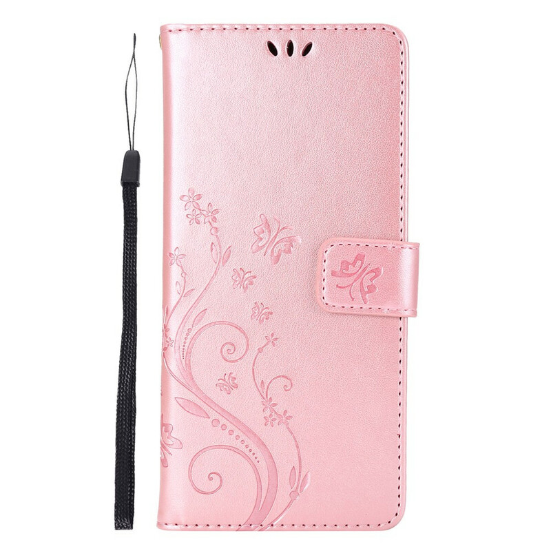 Samsung Galaxy Note 20 Ultra Custodia Farfalle nel vento Samsung Galaxy Note 20 Ultra Custodia Farfalle nel vento