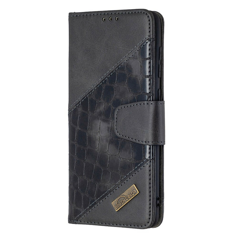 Samsung Galaxy A31 Custodia classica in pelle di coccodrillo Samsung Galaxy A31 Custodia classica in pelle di coccodrillo