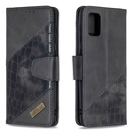 Samsung Galaxy A31 Custodia classica in pelle di coccodrillo Samsung Galaxy A31 Custodia classica in pelle di coccodrillo
