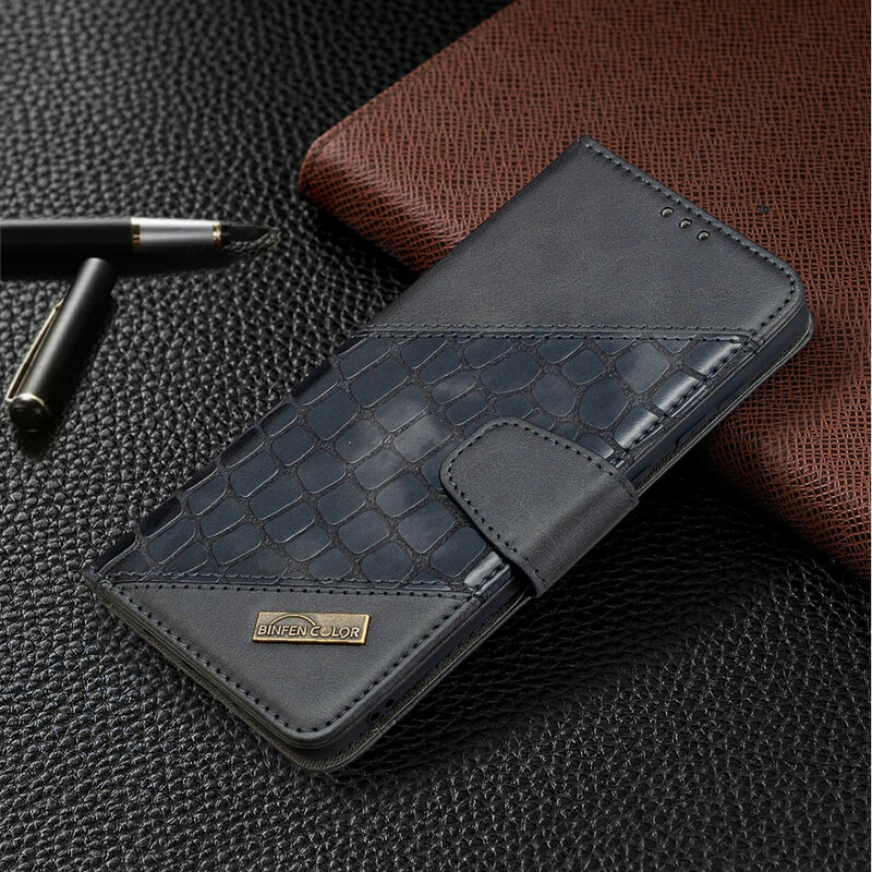 Samsung Galaxy A31 Custodia classica in pelle di coccodrillo Samsung Galaxy A31 Custodia classica in pelle di coccodrillo