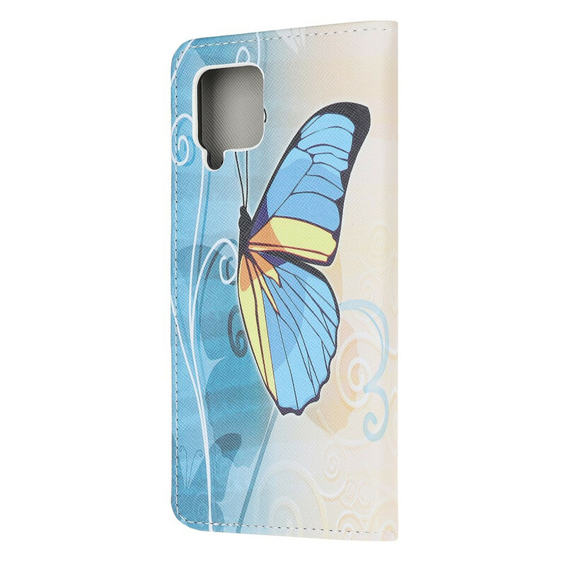 Custodia per Samsung Galaxy A12 Butterflies