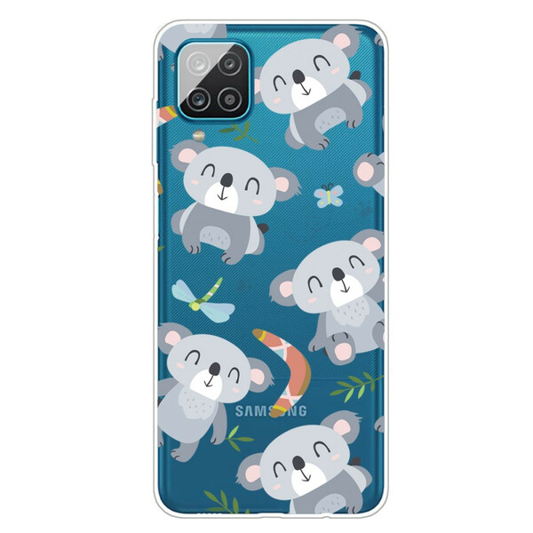 Custodia per Samsung Galaxy A12 Cute Koalas