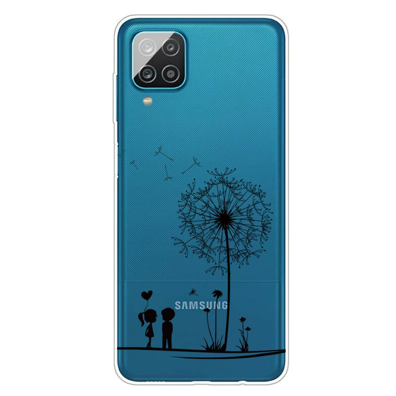 Custodia per Samsung Galaxy A12 Dandelion Love