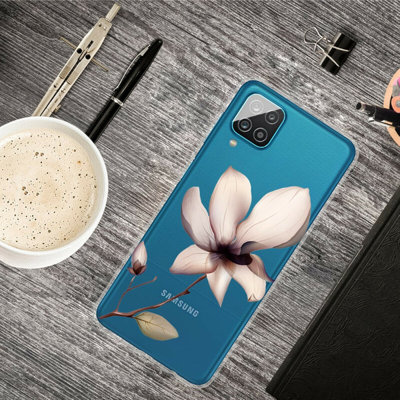 Custodia Samsung Galaxy A12 Premium Floral