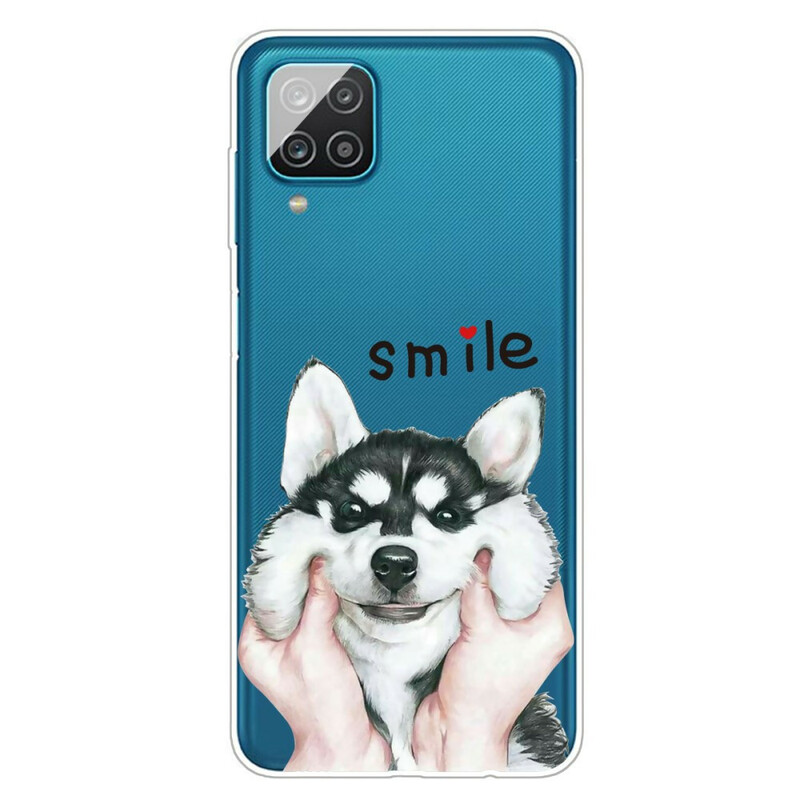 Custodia per Samsung Galaxy A12 Smile Dog