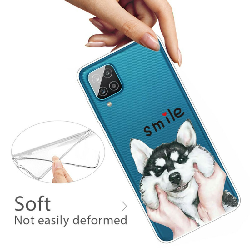 Custodia per Samsung Galaxy A12 Smile Dog