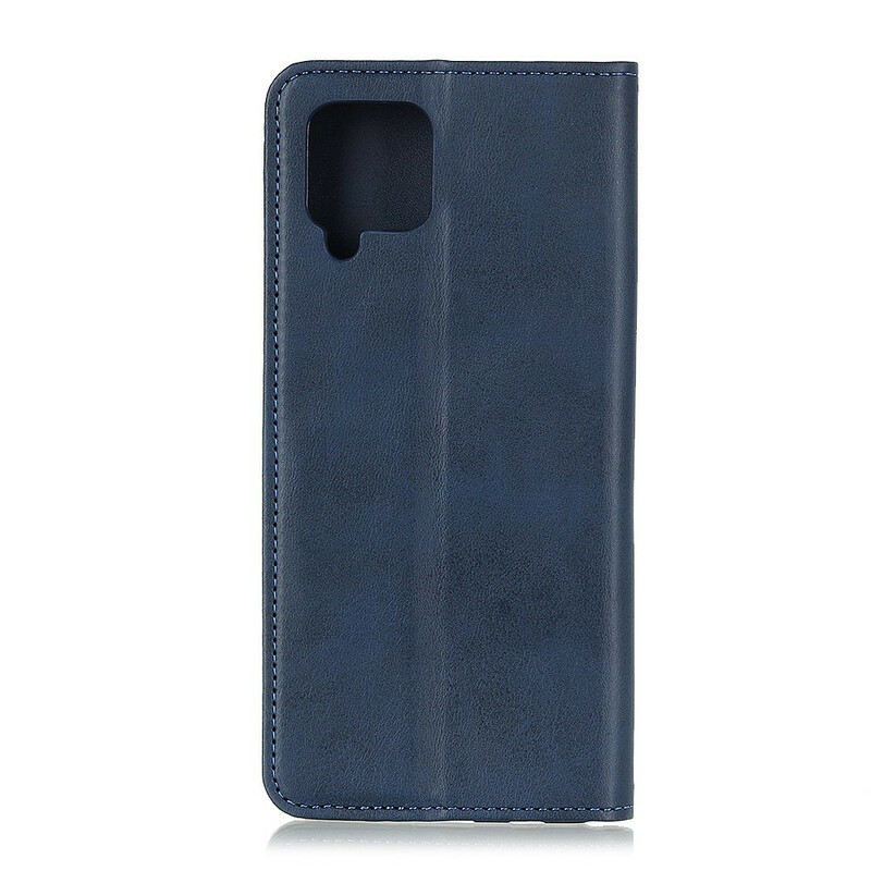 Flip Cover Samsung Galaxy A12 Split Pelle
