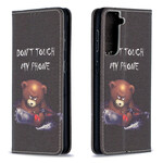 Flip Cover Samsung Galaxy S21 5G Orso pericoloso