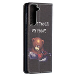 Flip Cover Samsung Galaxy S21 5G Orso pericoloso