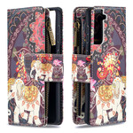 Custodia Samsung Galaxy S21 5G Zipped Pocket Elephant