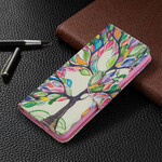 Samsung Galaxy S21 5G Custodia Albero Colorato