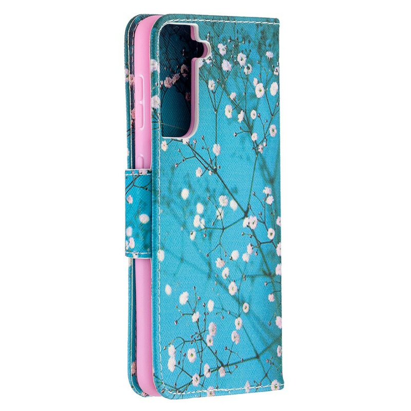 Custodia Samsung Galaxy S21 5G Albero di fiori