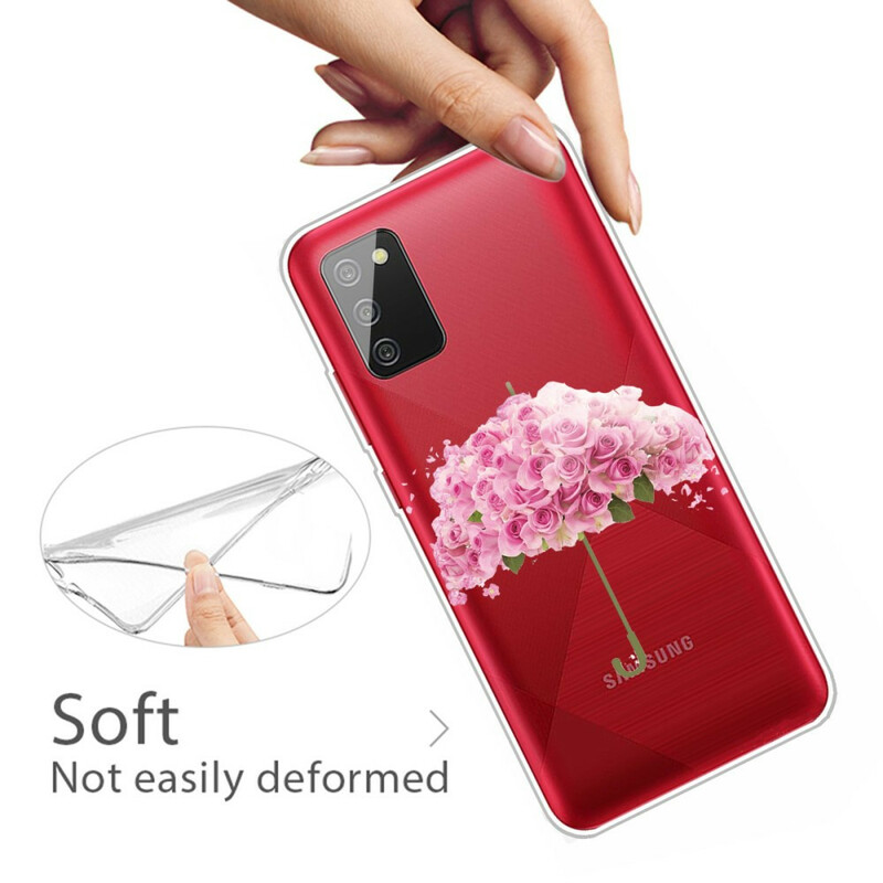 Samsung Galaxy A02s Copri ombrello in rosa