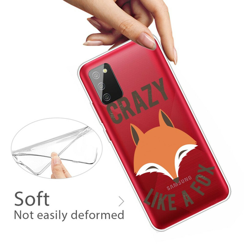Custodia Samsung Galaxy A02s Fox / Pazzo come una volpe