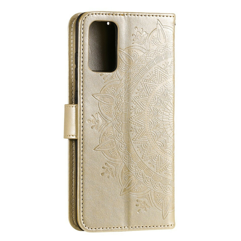 Samsung Galaxy A02s Custodia Mandala Sun