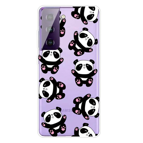 Samsung Galaxy S21 5G Custodia Top Pandas Fun