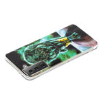 Samsung Galaxy S21 5G Wolf Series Custodia fluorescente