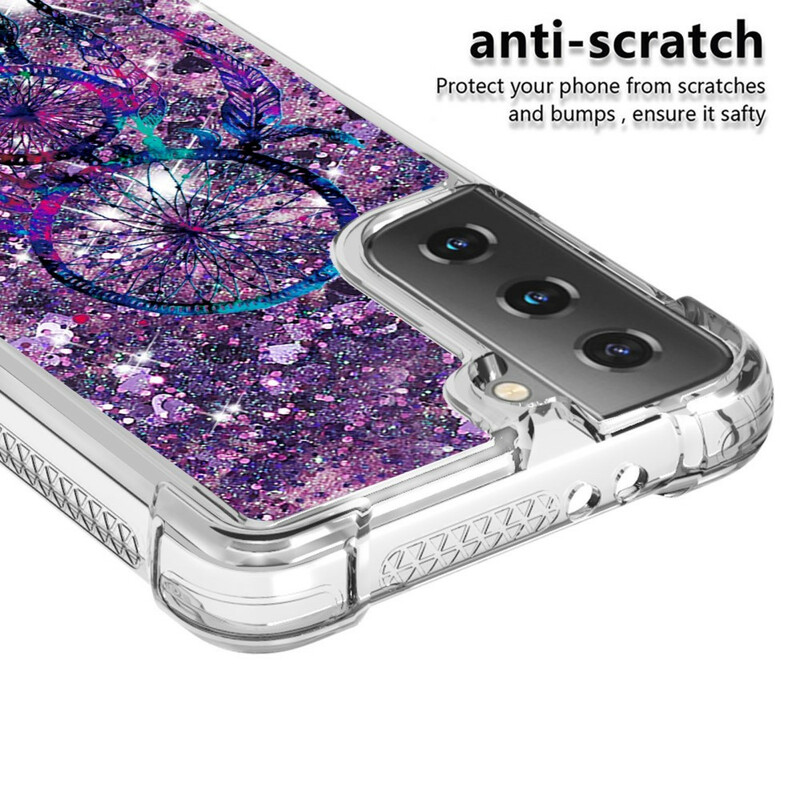 Samsung Galaxy S21 Plus 5G Glitter Dream Catcher Custodia