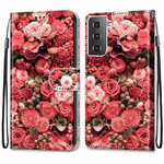 Samsung Galaxy S21 5G Romance Custodia floreale