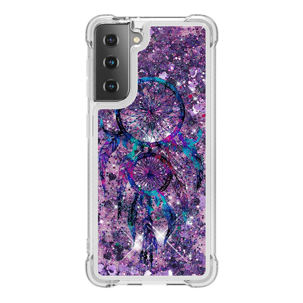 Samsung Galaxy S21 5G Glitter Dream Catcher Custodia