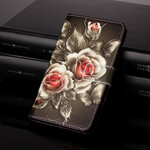 Samsung Galaxy S21 5G Custodia Golden Roses