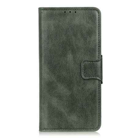 Samsung Galaxy A52 5G Custodia in pelle con chiusura reversibile