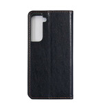 Flip Cover Samsung Galaxy S21 5G in pelle stile classico