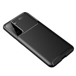 Samsung Galaxy S21 5G Custodia flessibile in fibra di carbonio con texture